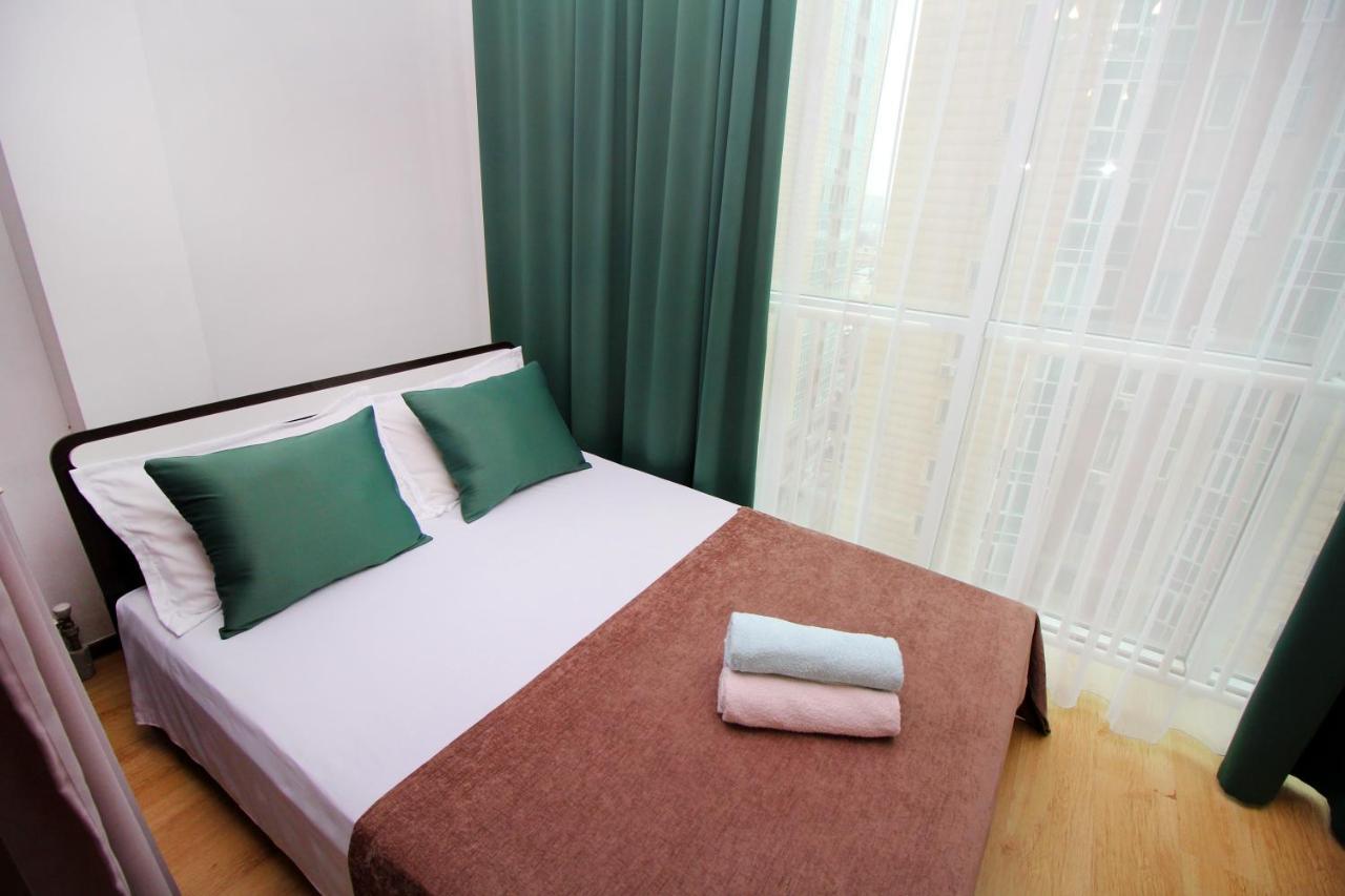 Уютные И Комфортные Квартиры В Жк Манхэттен Apartment Almaty Bagian luar foto
